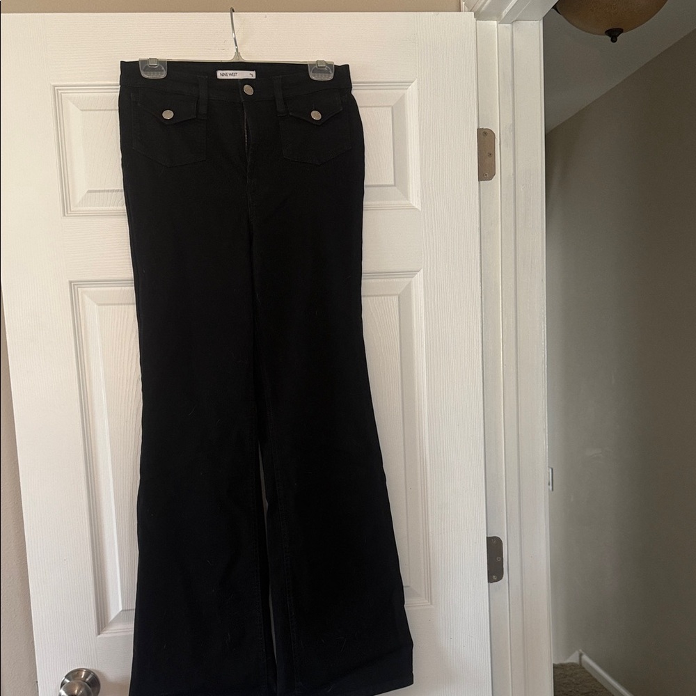 Nine West Black Flare Jeans